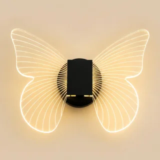 چراغ خواب پروانه‌ای (رنگ مشکی)